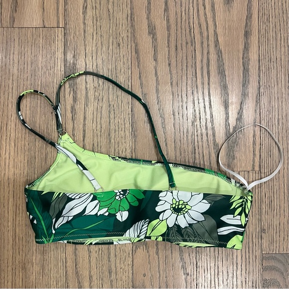 AERIE | Sycamore Tropical Green Floral Bikini | Size Small - Picture 7 of 10